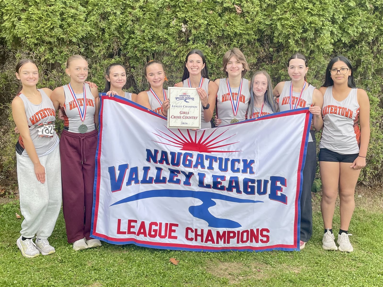 Girls Cross Country: 2026 NVL Champions - Watertown